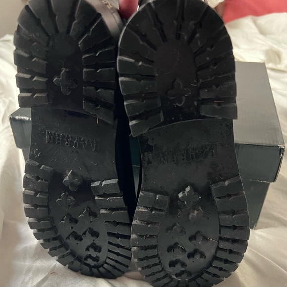 Polo Ralph Lauren Mora ll Rain Boots Womens Size 9 Black Great Shape! - Picture 7 of 11